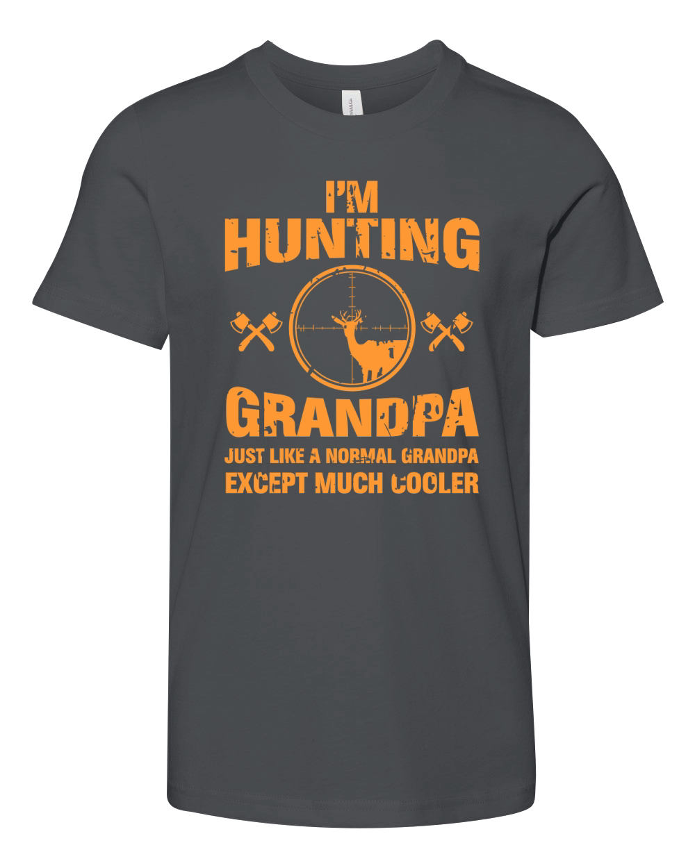 Iam a Hunting Grandpa 02 Youth Unisex Jersey Tee