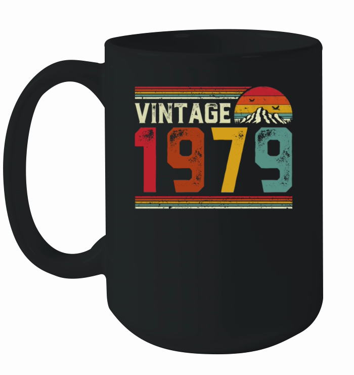 Vintage 1979 42 Years Old 42nd Birthday Gift Ceramic Mug