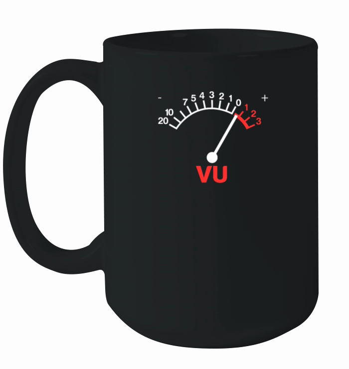 Vu Meter Audiophile Ceramic Mug