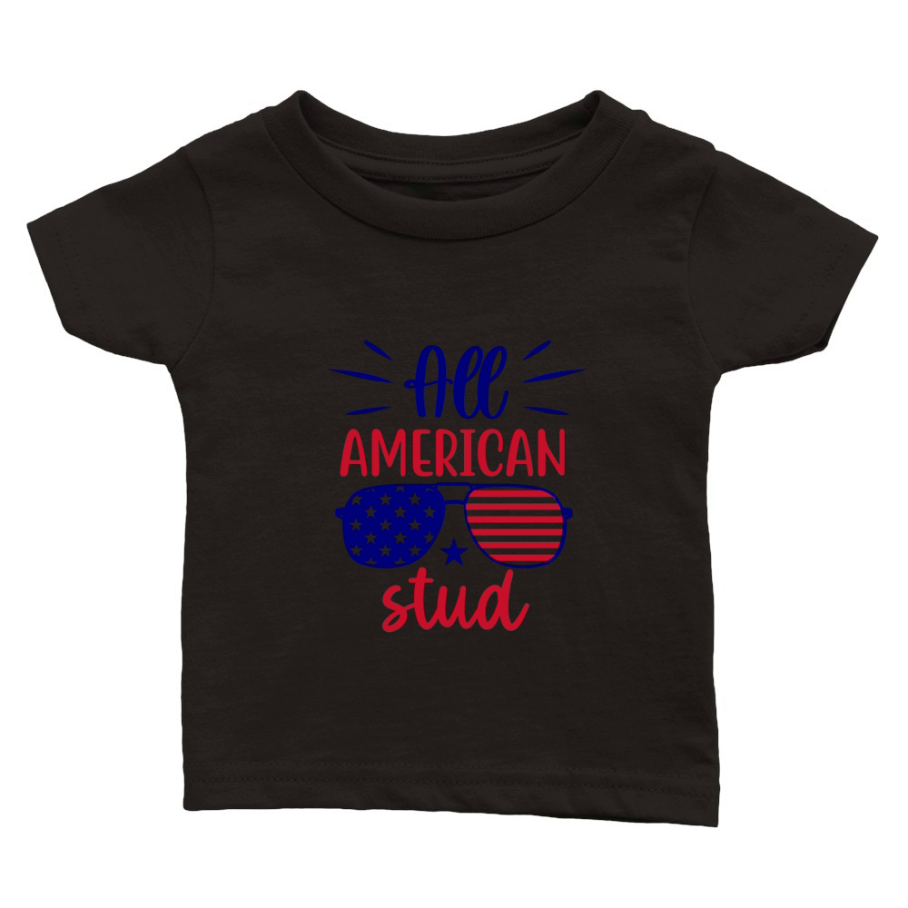 All american stud Classic Baby Crewneck T-shirt