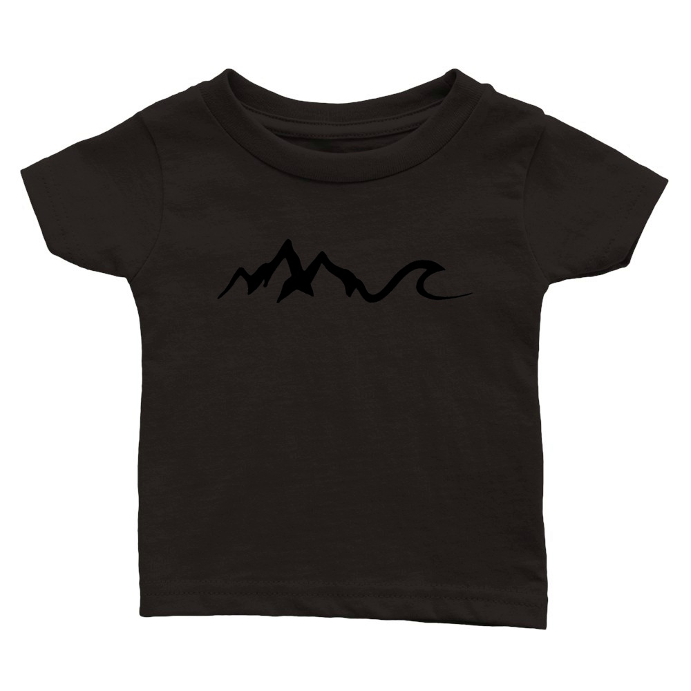Mount Wave Classic Baby Crewneck T-shirt