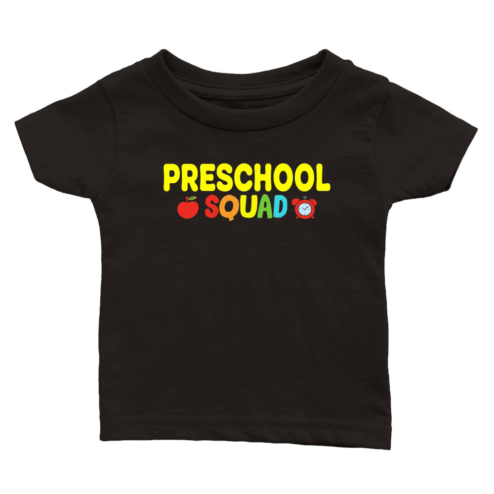 Pre School Squad Classic Baby Crewneck T-shirt