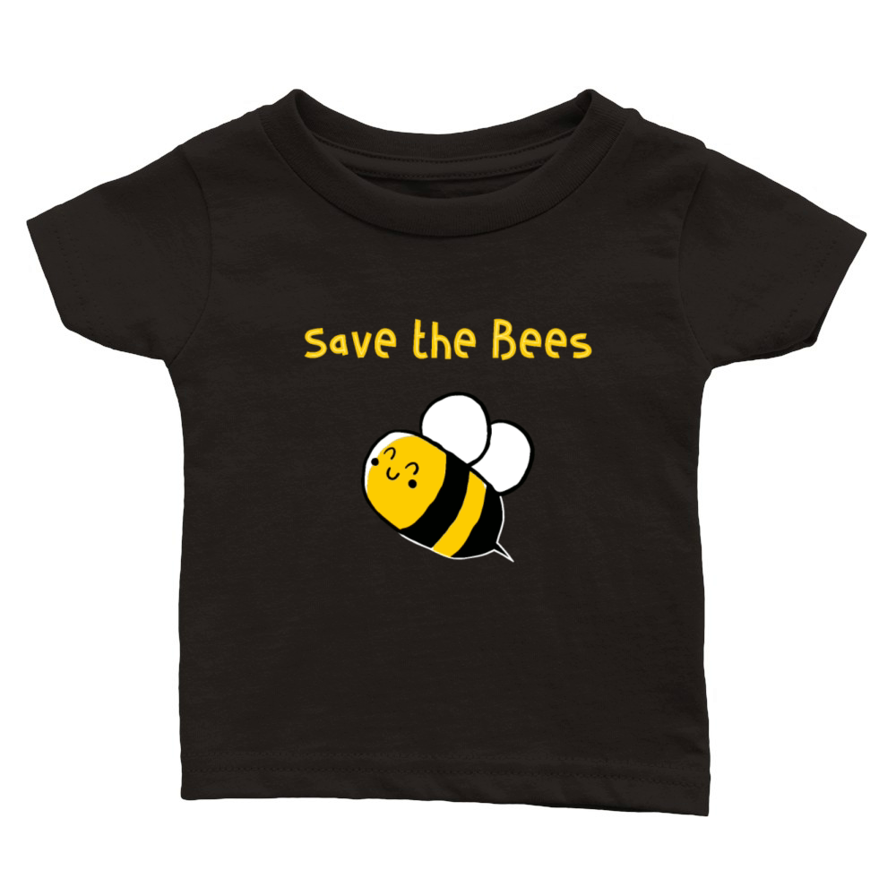 Save the Bees Organic Shirt Classic Baby Crewneck T-shirt