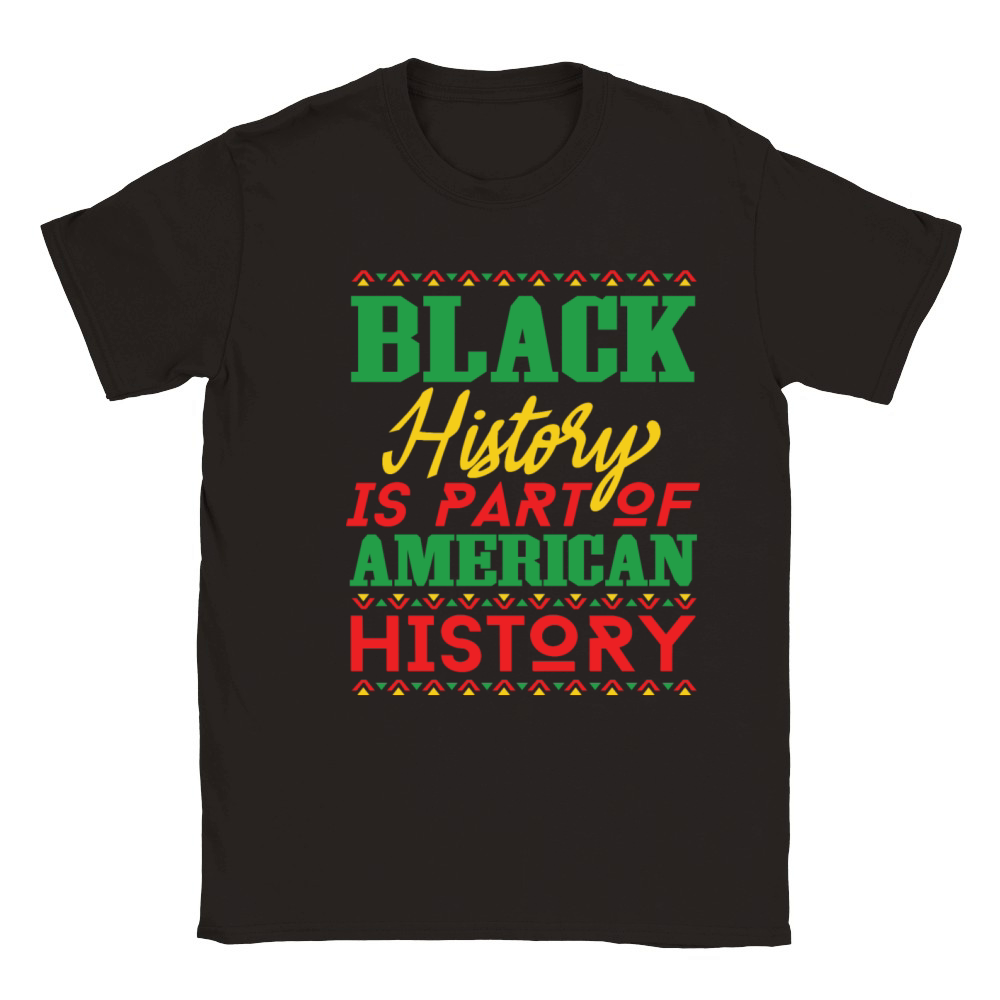 Black History is Apart of American History Classic Kids Crewneck T-shirt