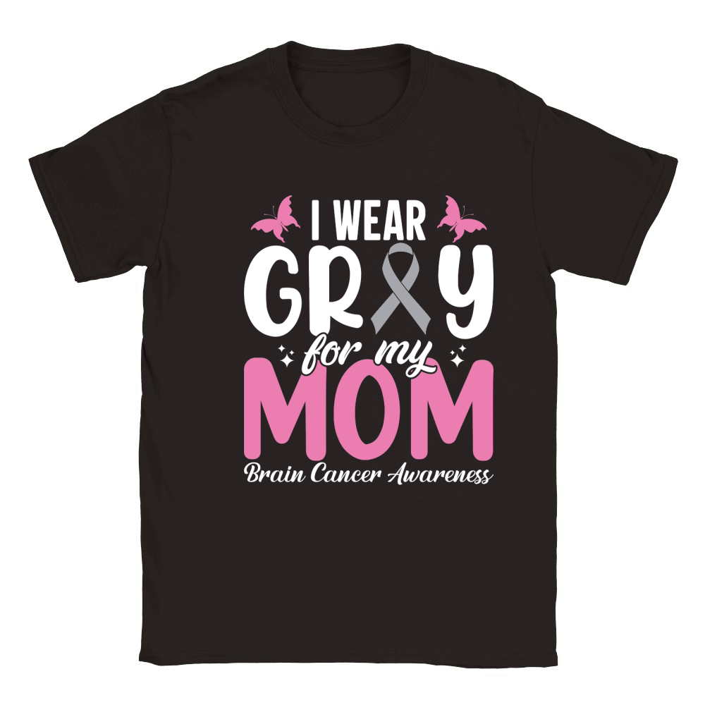 mother day   My god is stronger than lung cancer Classic Kids Crewneck T-shirt