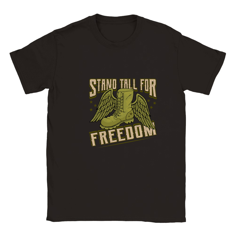 Stand Tall for Freedom Classic Kids Crewneck T-shirt