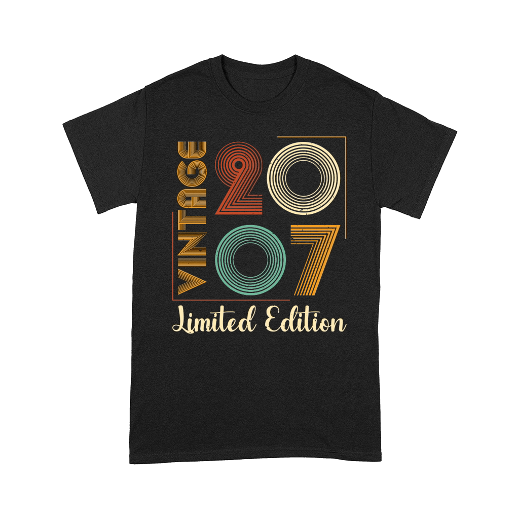 Vintage 2007 Limited Edition Birthday T Shirt Design (1) Comfort T-shirt