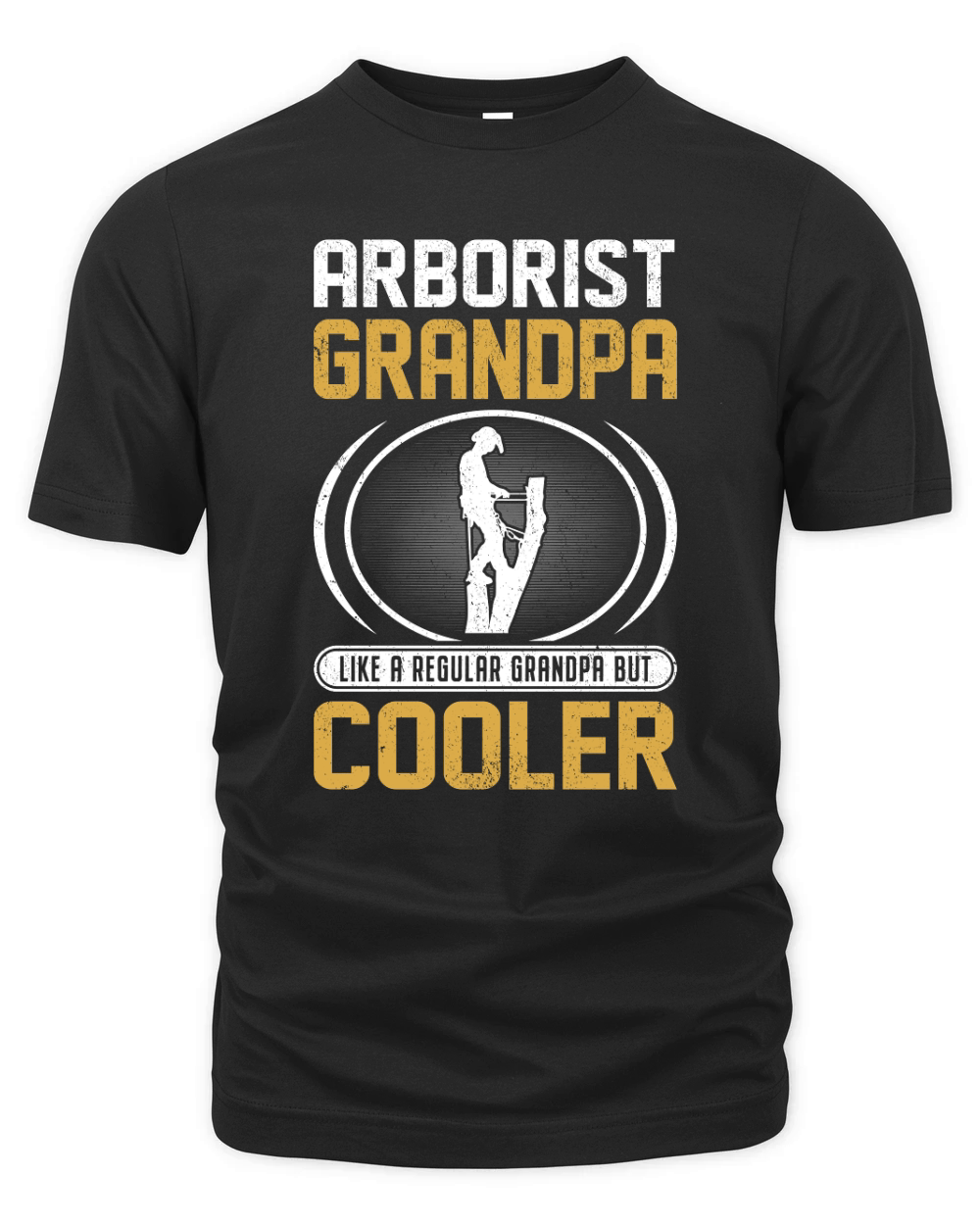 Arborist Grandpa Like A Regular Grandpa But Cooler (6) Organic Unisex T-shirt