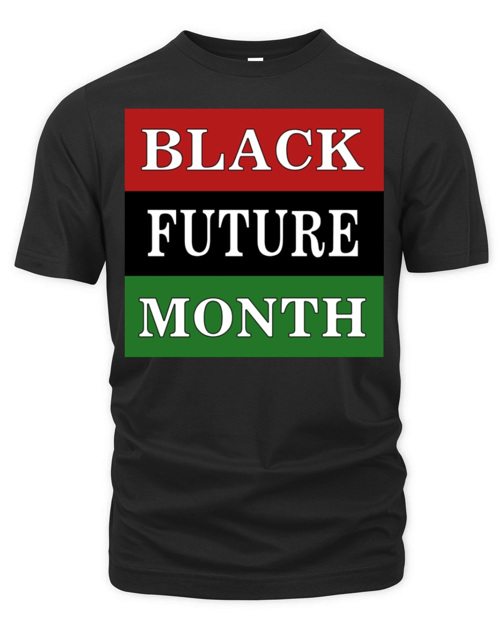 Black Future Month Organic Unisex T-shirt