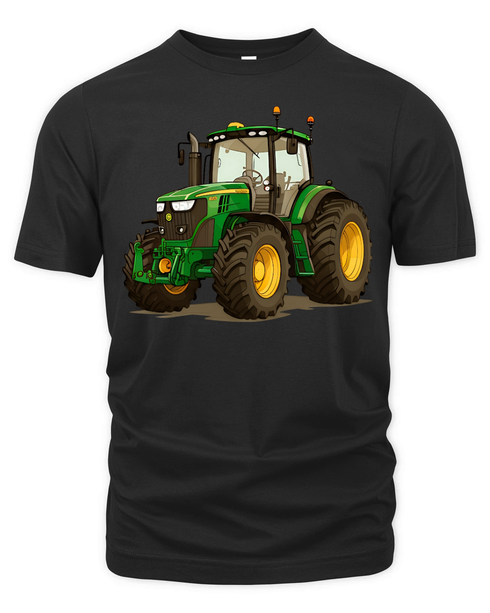 Funny Tractor 07 Organic Unisex T-shirt