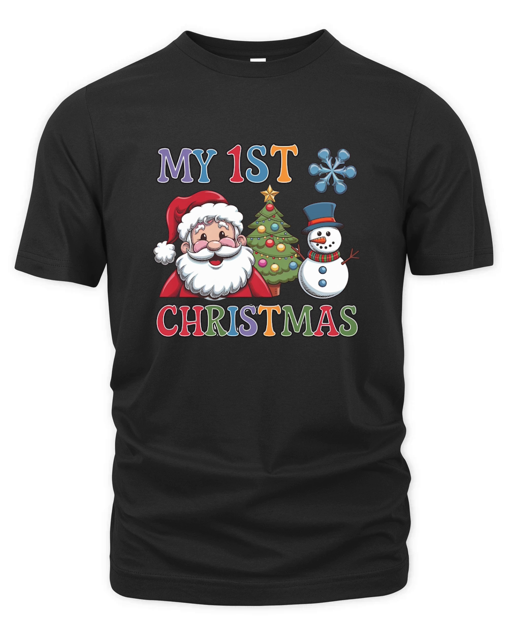 my 1st christmas 3 Organic Unisex T-shirt