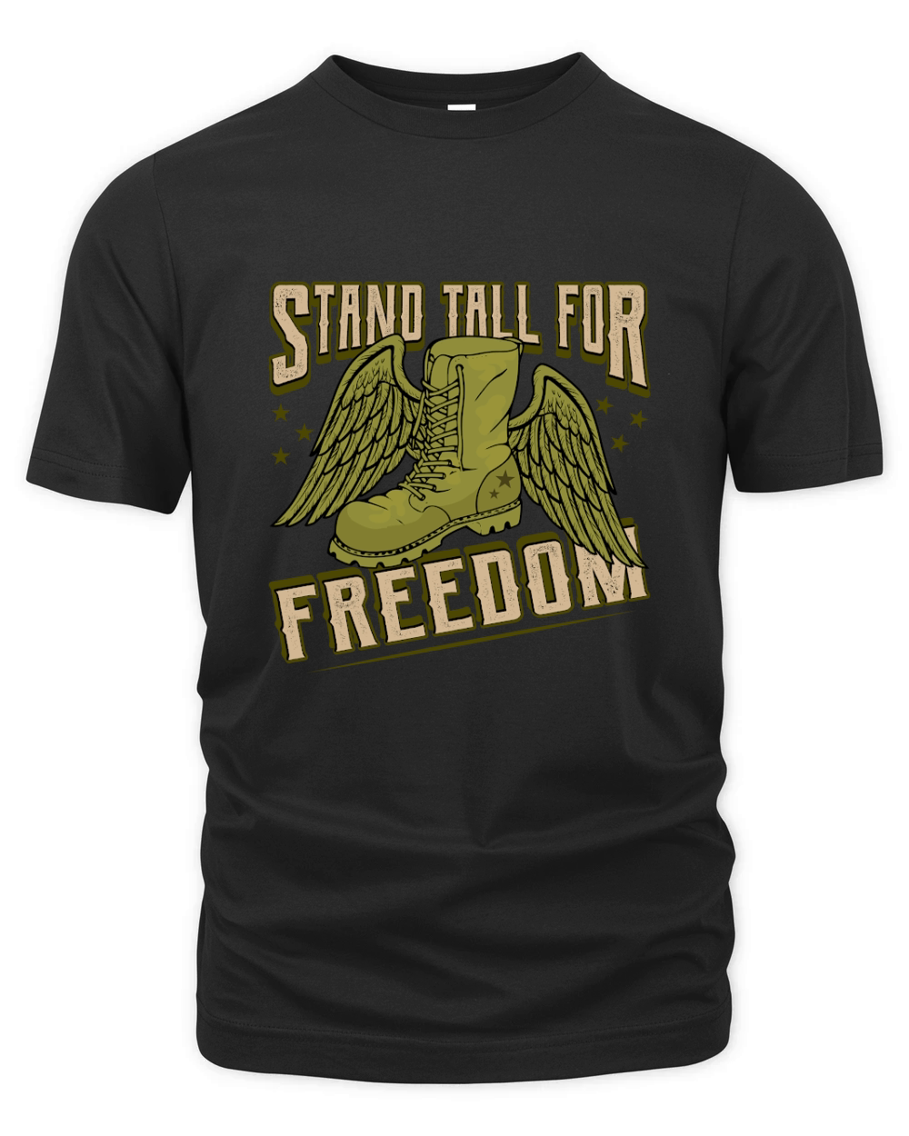 Stand Tall for Freedom Organic Unisex T-shirt