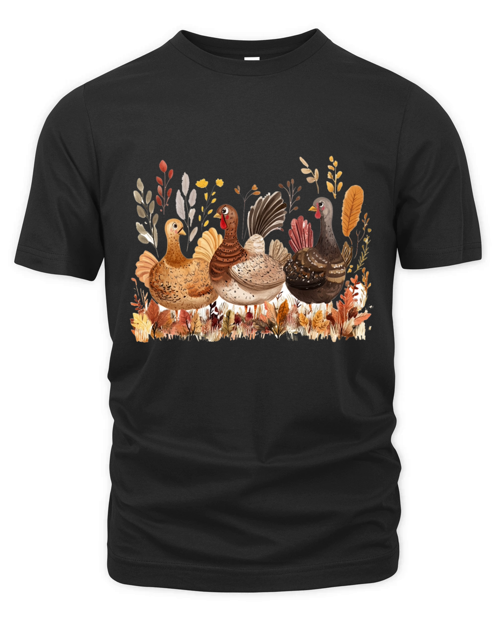 Thanksgiving Funny Turkey 20 Organic Unisex T-shirt