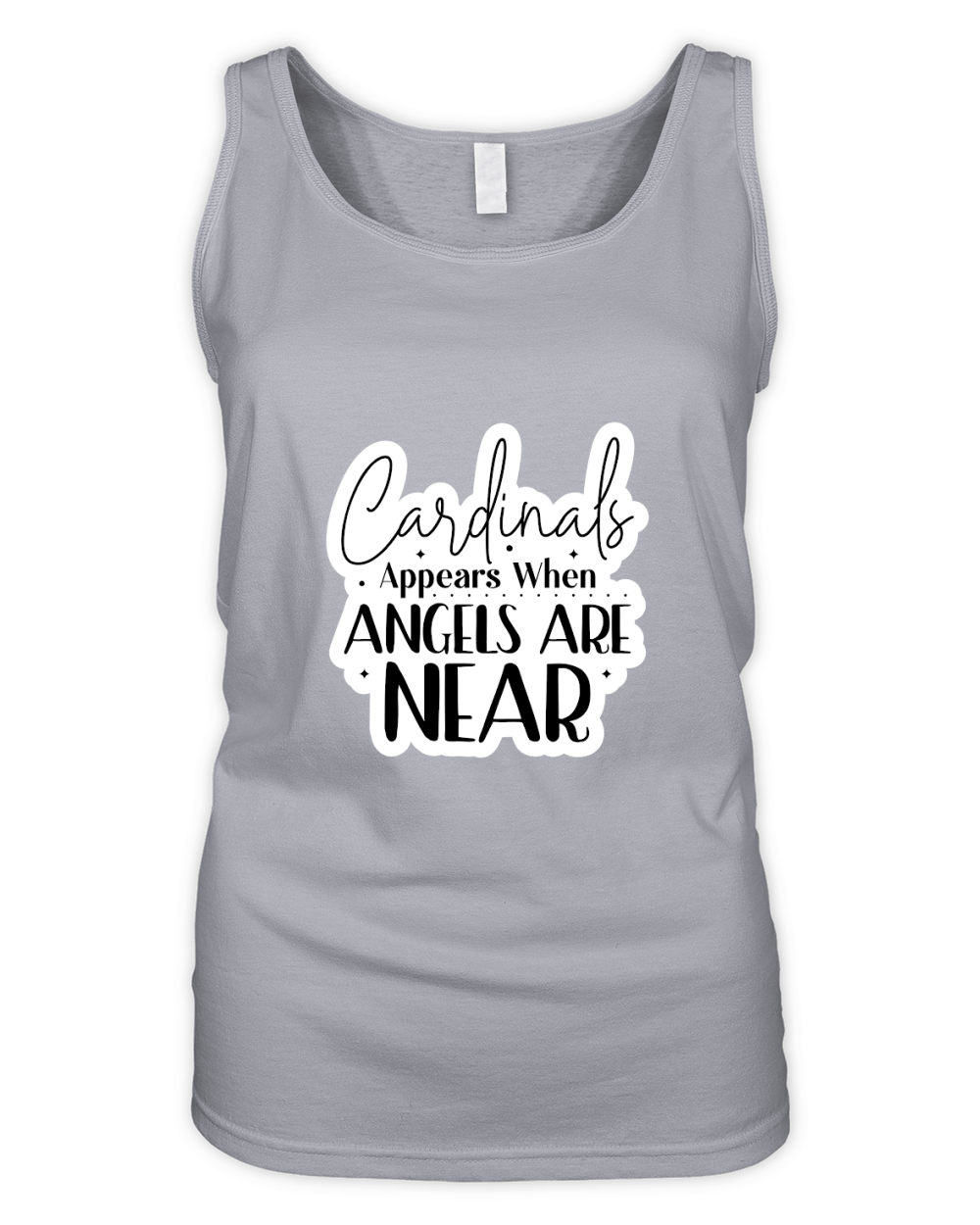 Cardinals Appears When Angels Are Near Organic Women's Tank Top