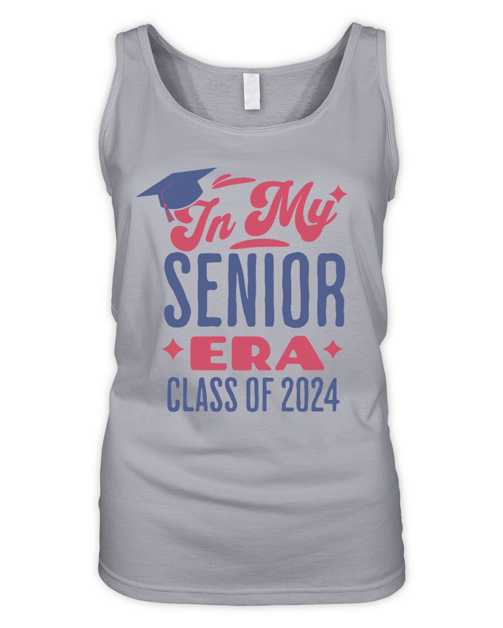 Class of 2024 in My Senior Era Organic Women's Tank Top