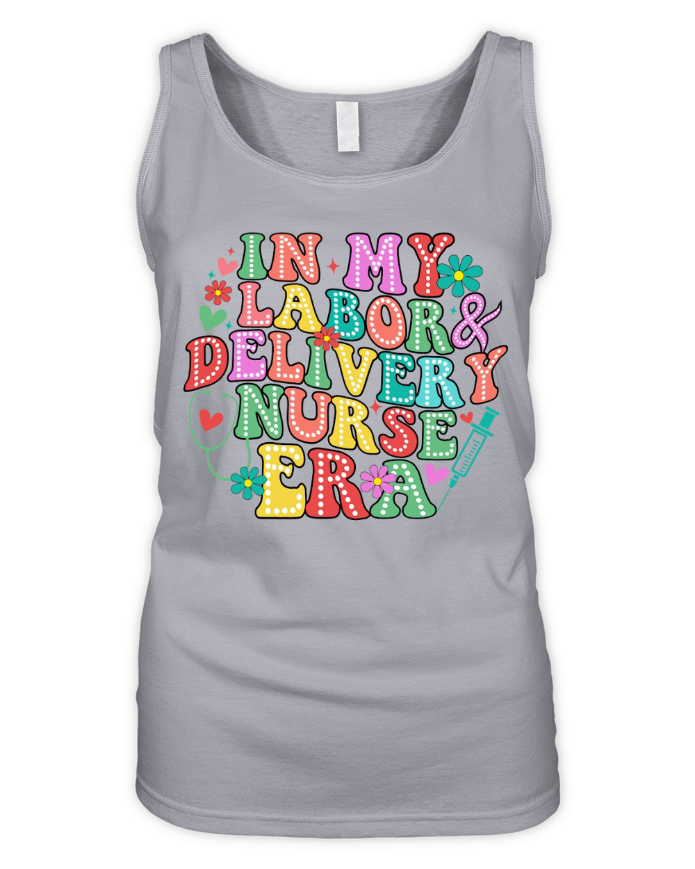 In my labor deliver nurse era Organic Women's Tank Top