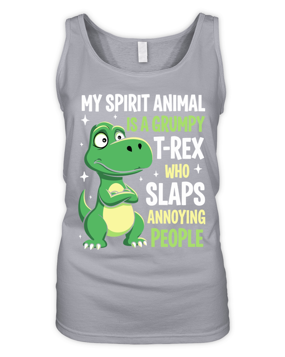 My spirit animal is a grumpy Organic Women's Tank Top