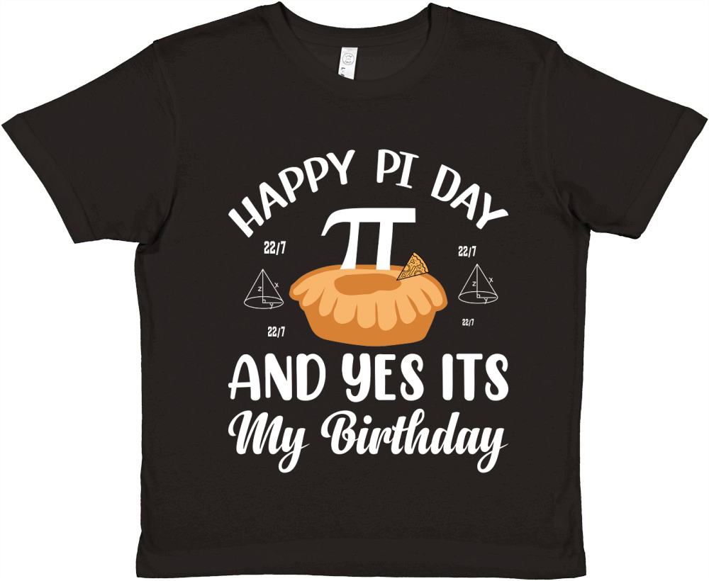 Happy Pi Day And Yes Its My Birthday Premium Kids Crewneck T-shirt