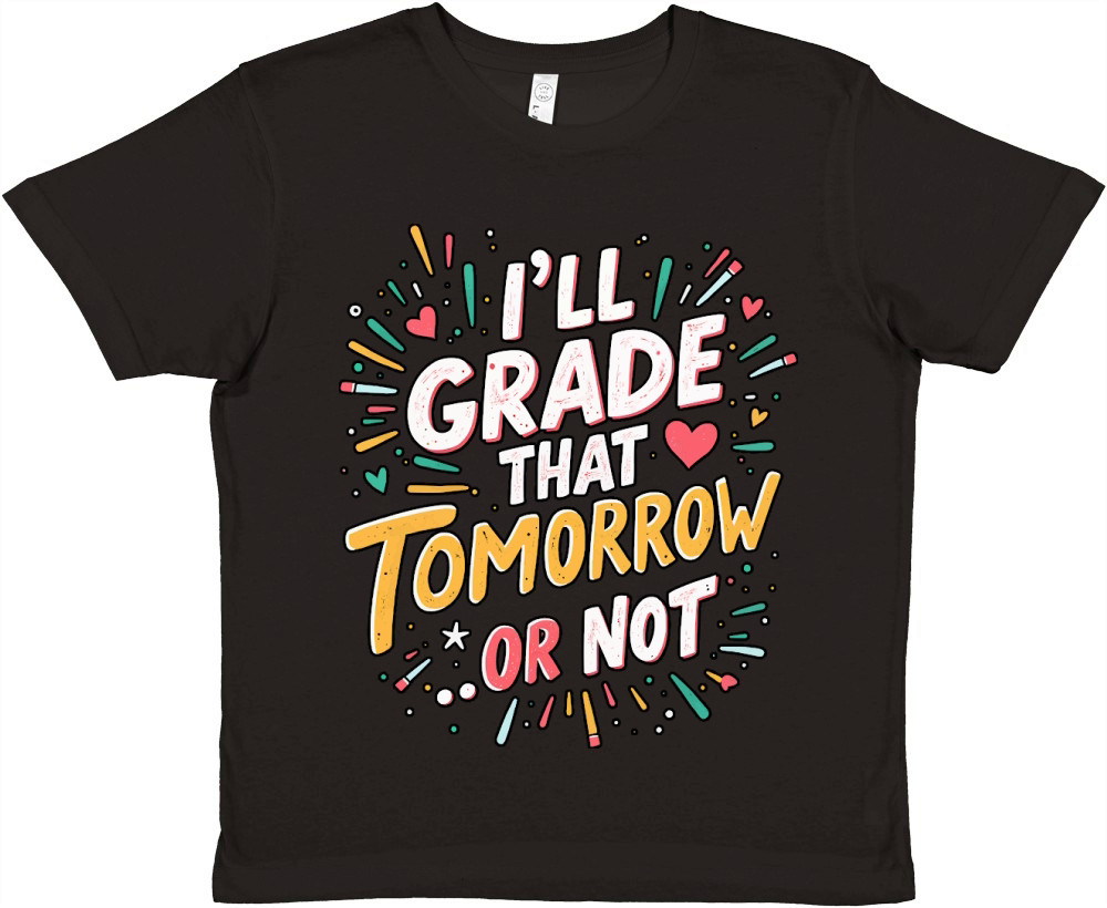 Ill grade that tomorrow or not 04 Premium Kids Crewneck T-shirt
