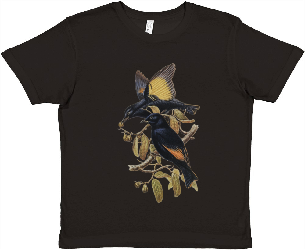 Rawnsley s Bower bird Ptilonorhynchus Rawnsleyi Premium Kids Crewneck T-shirt