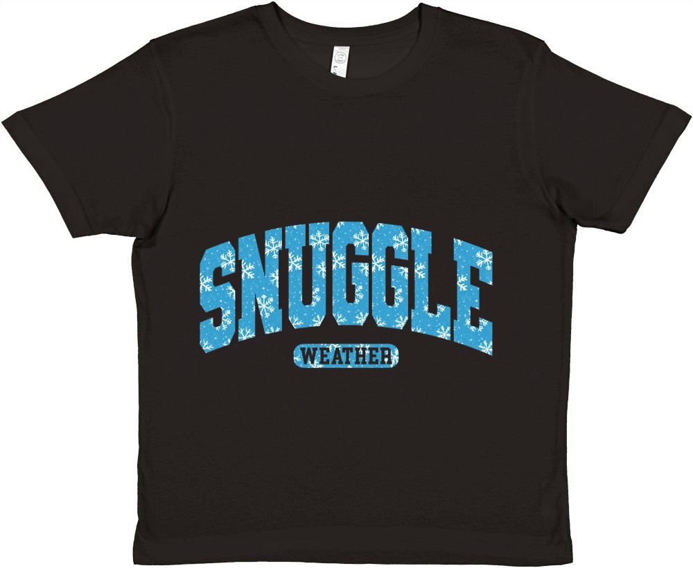 snuggle weather 3 Premium Kids Crewneck T-shirt