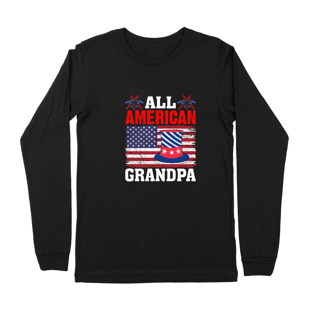 All american grandpa 02 Premium Long Sleeve