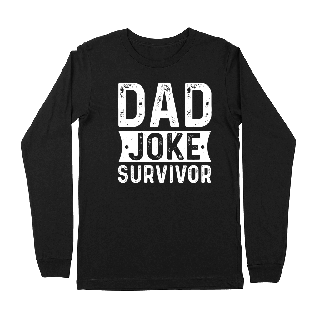 Dad Joke Survivor Premium Long Sleeve