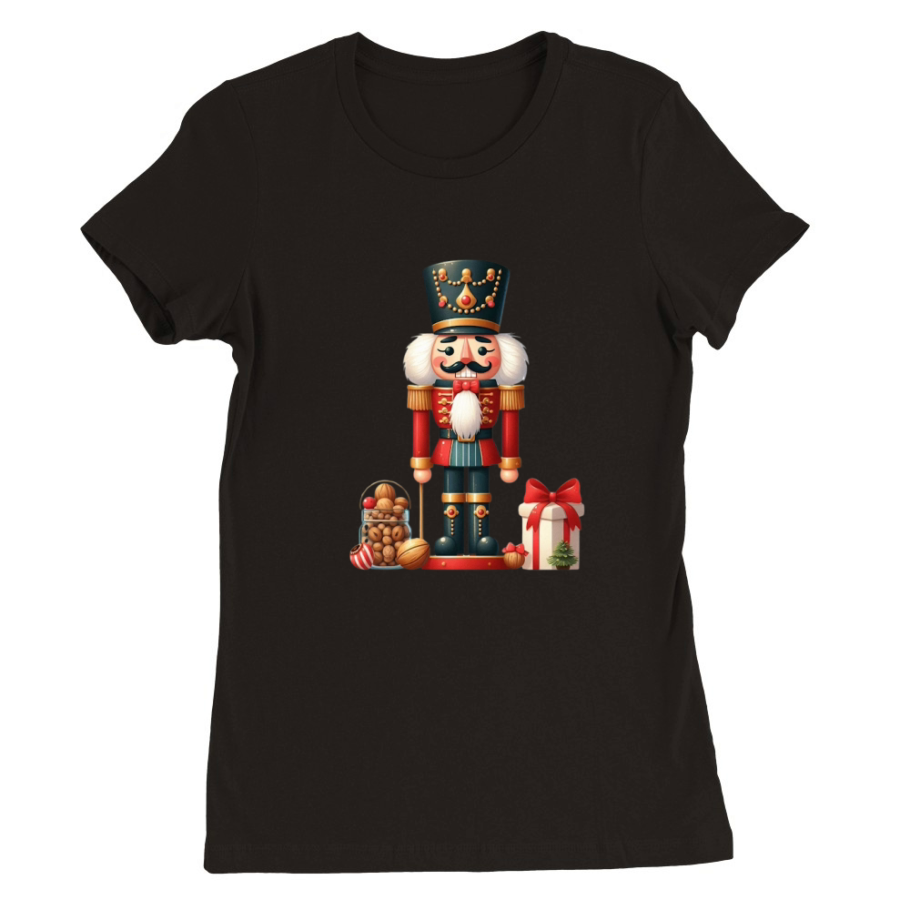 Christmas Nutcracker (5) Premium Womens Crewneck T-shirt