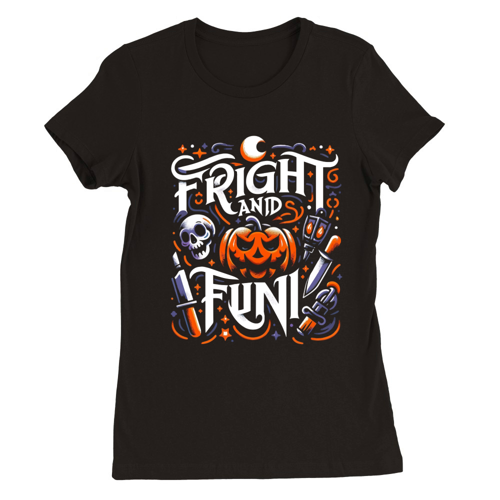 Frights and Funi Premium Womens Crewneck T-shirt