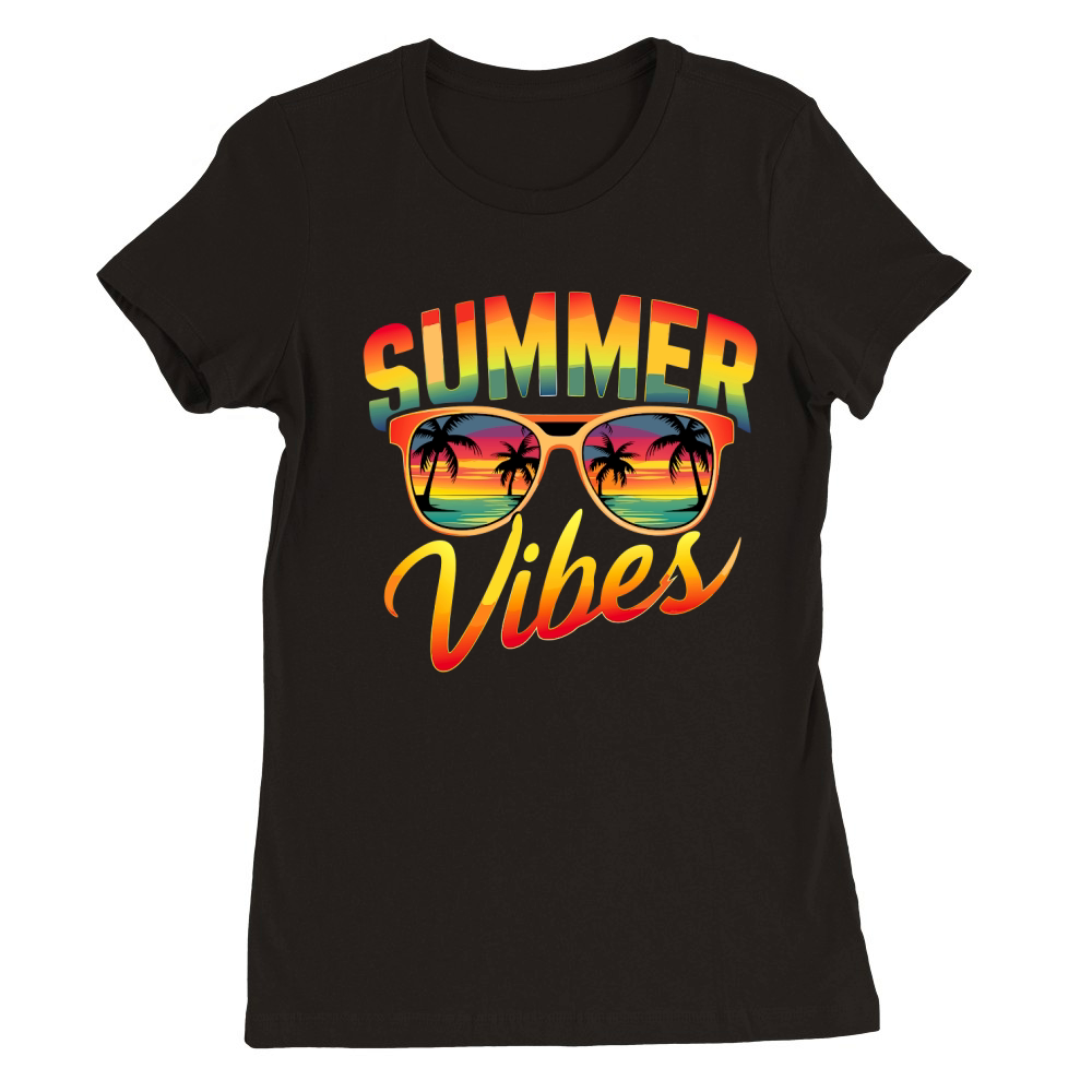 Summer Vibes 5.07 Premium Womens Crewneck T-shirt