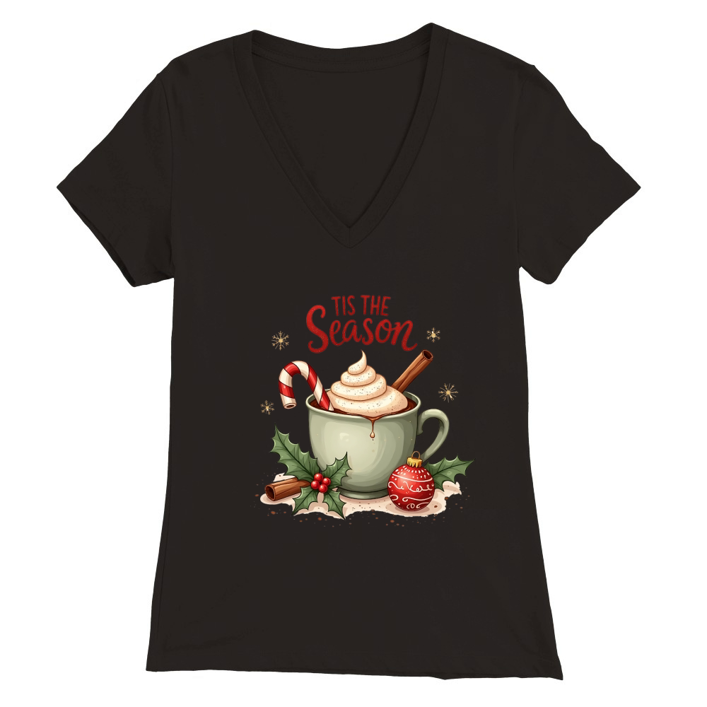 Tis The Season 12 04 Premium Womens V-Neck T-shirt