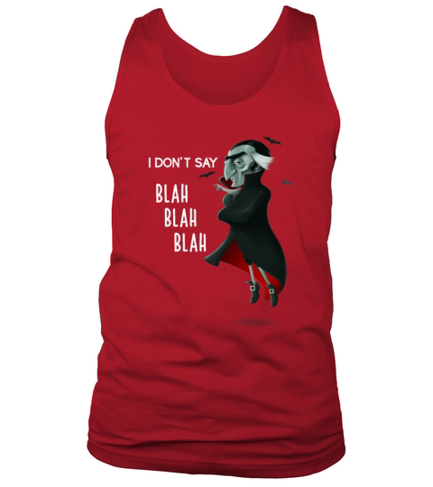 Dracula Vampire Bat Blood Scary Halloween Gift Tank Top Unisex