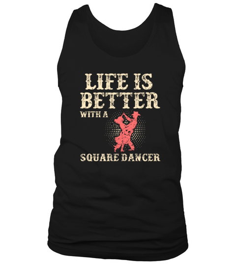 Square Dance Western Dancing Line Dancer Gift Tank Top Unisex