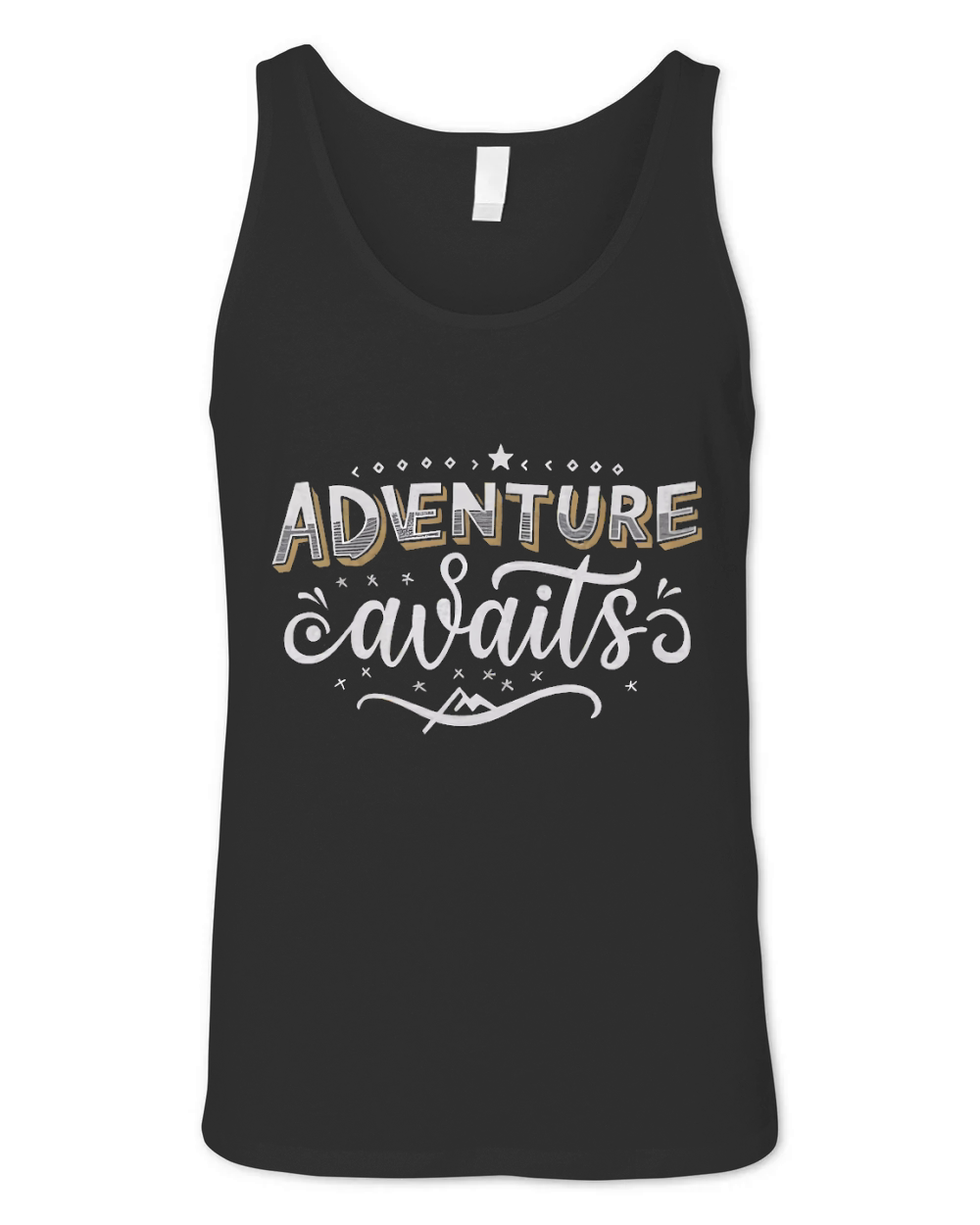 Adventure awaits 3 Unisex Jersey Tank