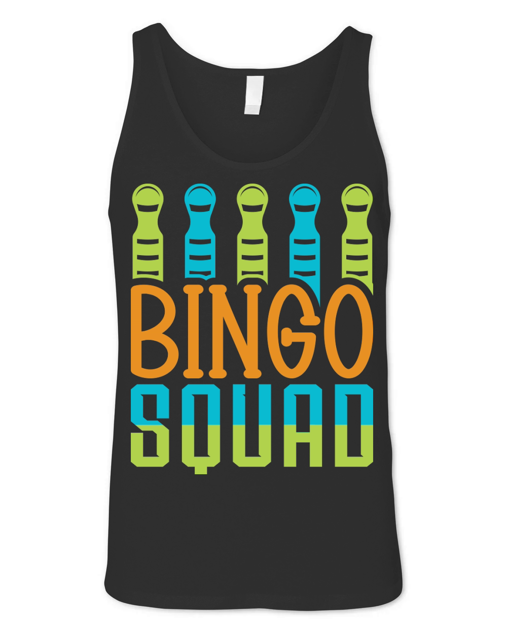 Bingo Squad 06 Unisex Jersey Tank