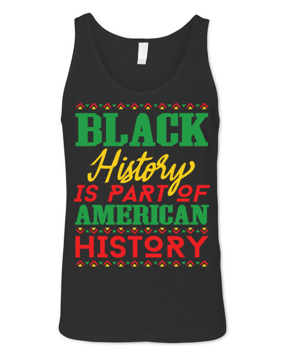 Black History is Apart of American History Unisex Jersey Tank