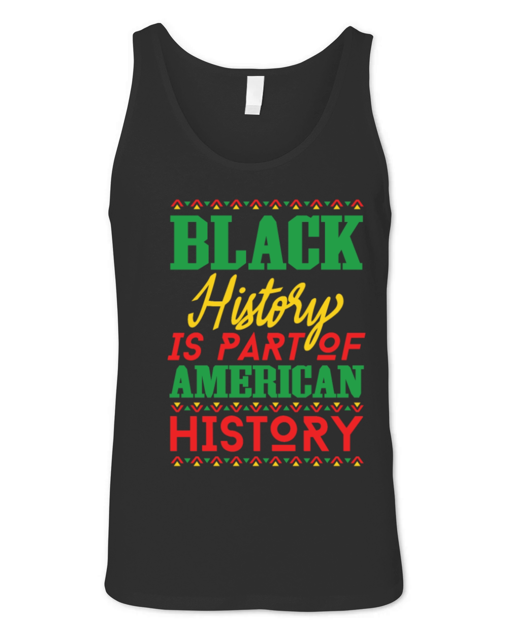Black History Part of American History African Unisex Jersey Tank