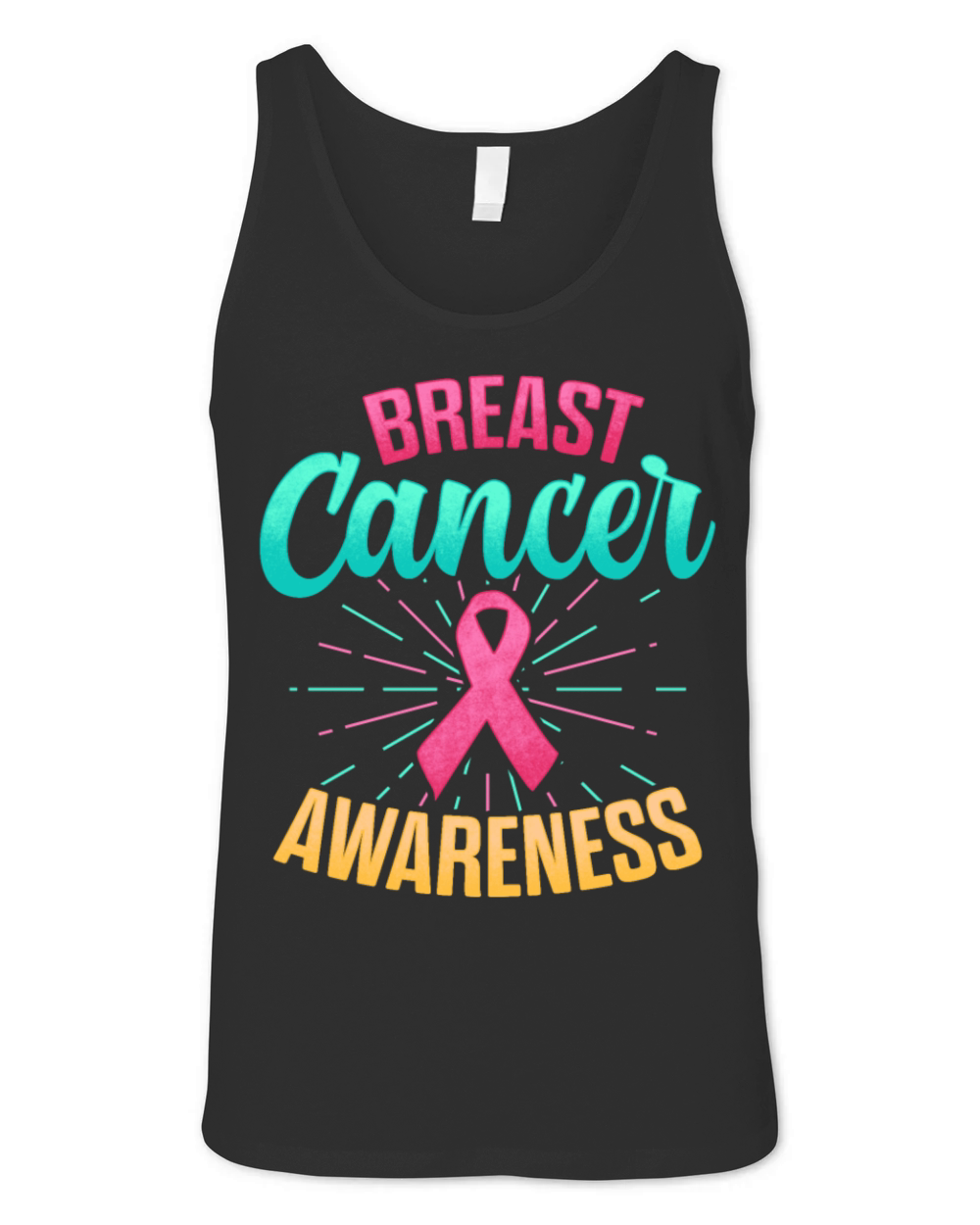 Breast Cancer Awareness Inspiring Life Survivor Unisex Jersey Tank