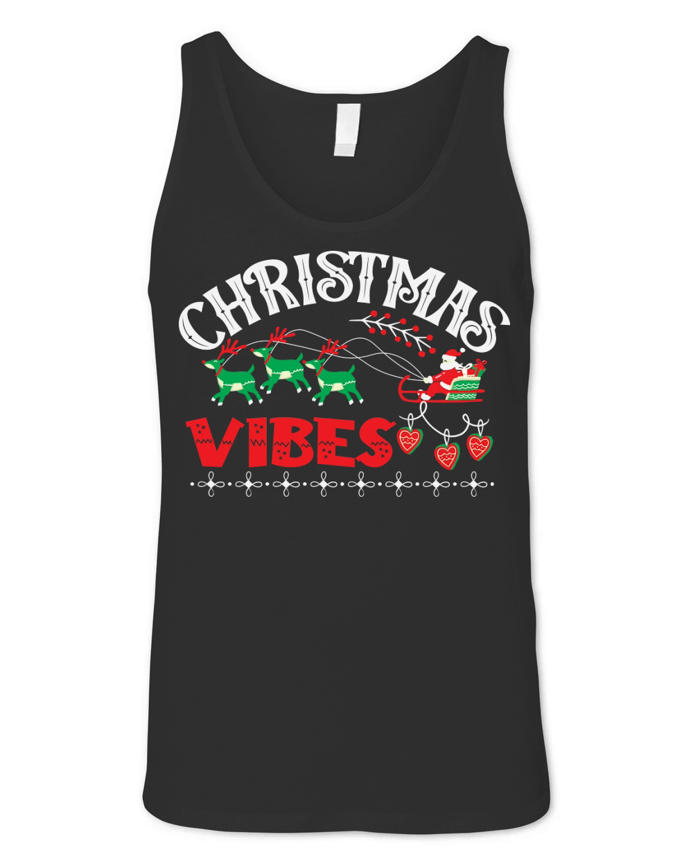 Christmas Vibes 22 Unisex Jersey Tank