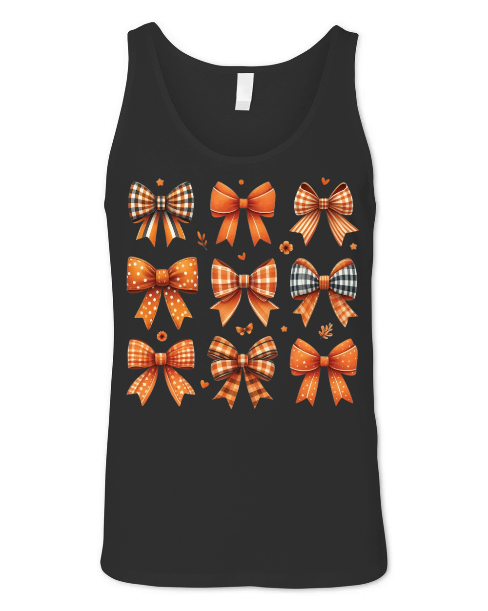 FallCoquetteBow Unisex Jersey Tank