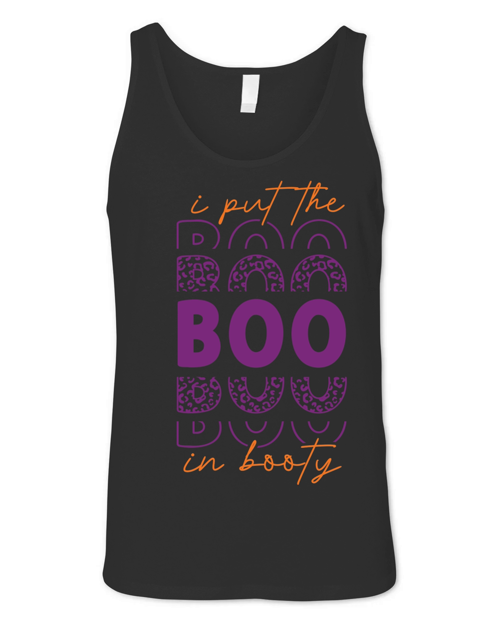 I put the boo in booty Unisex Jersey Tank