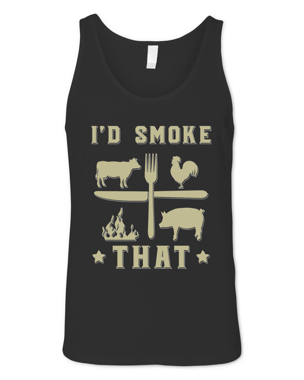ID SMOKE THAT Unisex Jersey Tank
