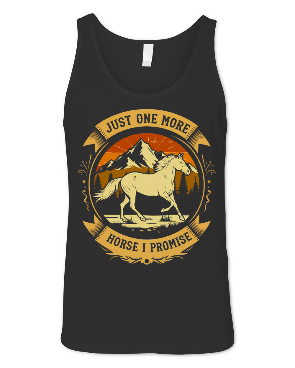 Just One More Horse I Promise Unisex Jersey Tank