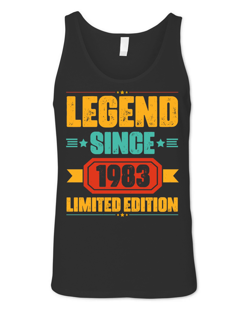 Legend Since 1983 Limited Edition Birthday (1) Unisex Jersey Tank
