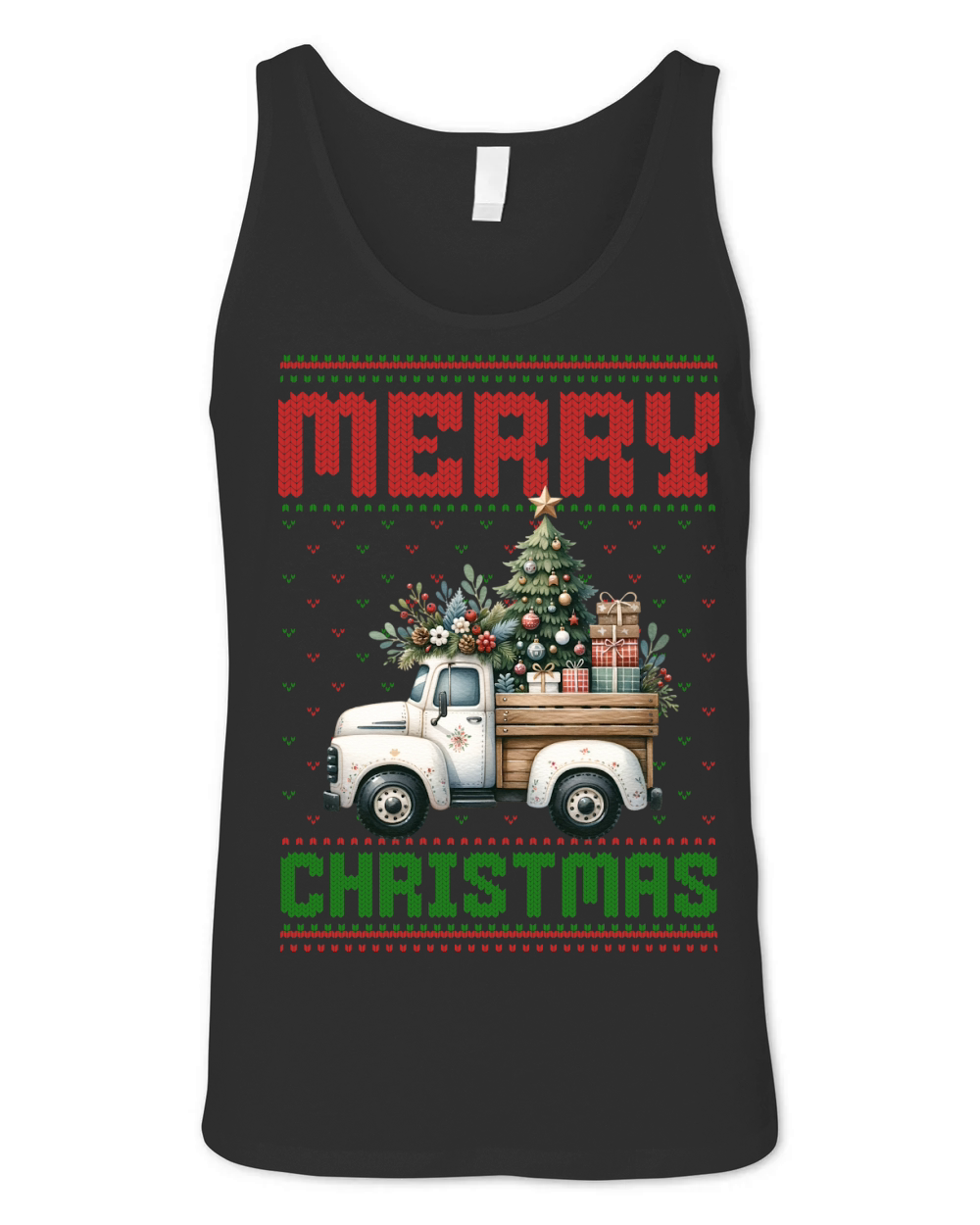 Merry christmas 50 12 Unisex Jersey Tank