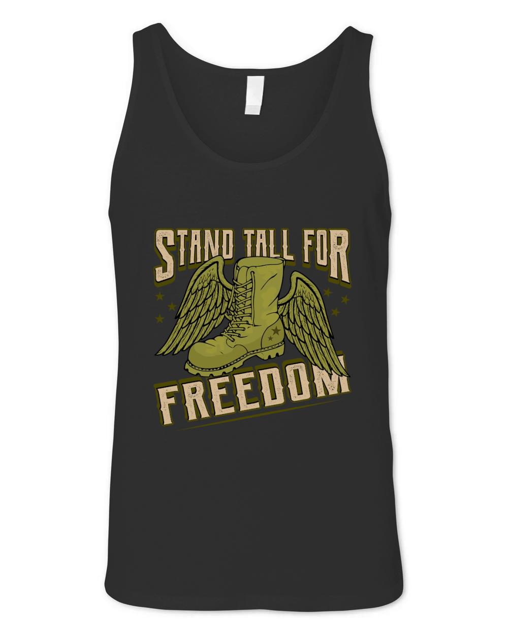 Stand Tall for Freedom Unisex Jersey Tank