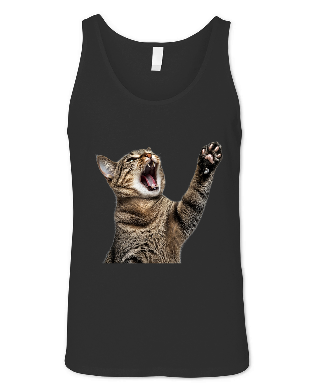 Three Tabby Cat 04 Unisex Jersey Tank