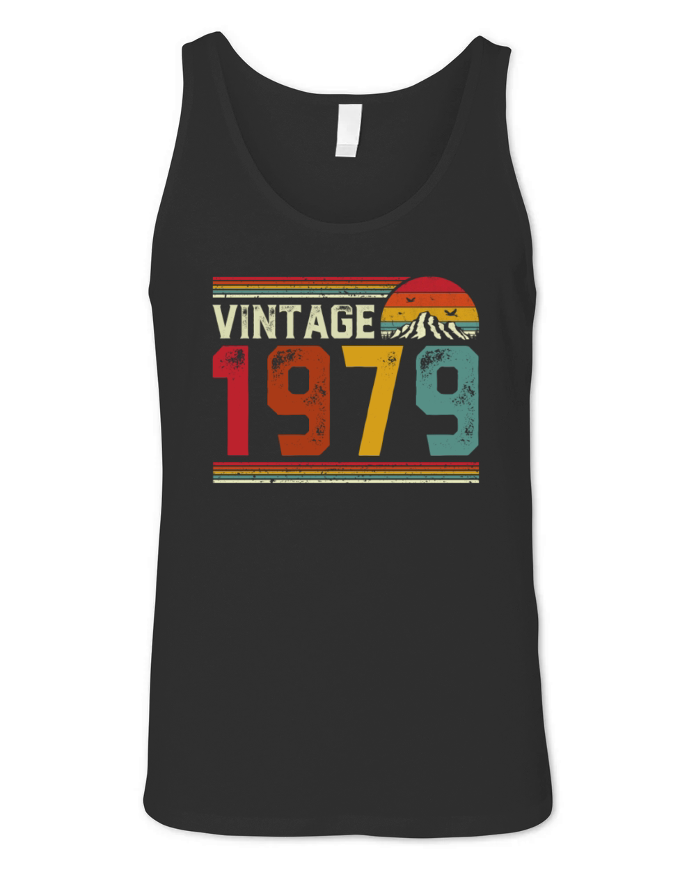 Vintage 1979 42 Years Old 42nd Birthday Gift Unisex Jersey Tank