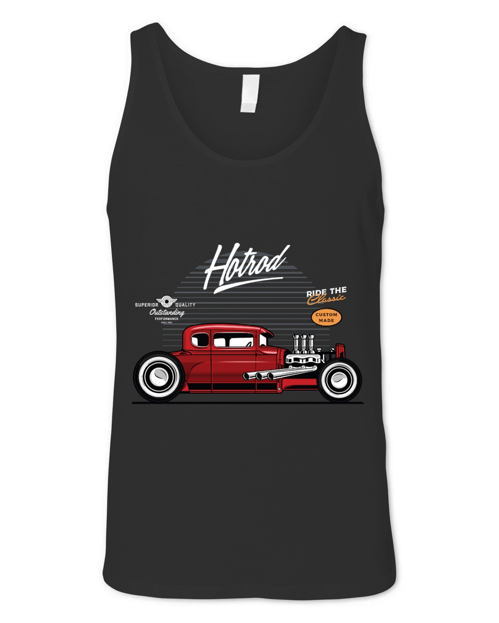 Vintage Car 17 Unisex Jersey Tank