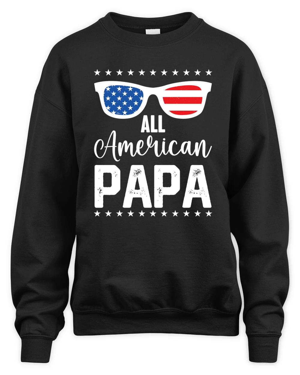 All american papa Unisex Premium Crewneck Sweatshirt